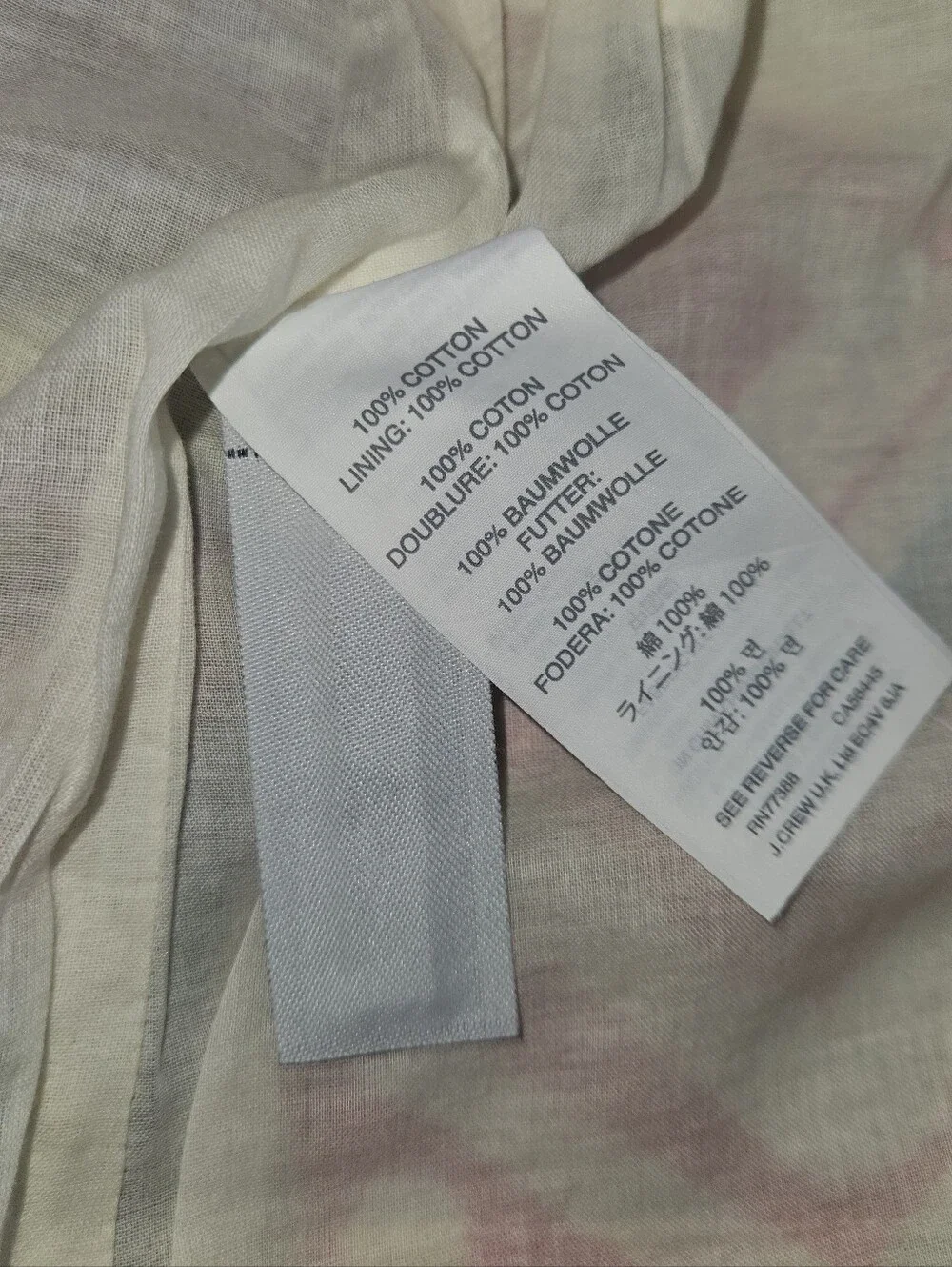 J. Crew Collection Geo Brushstroke Sundress